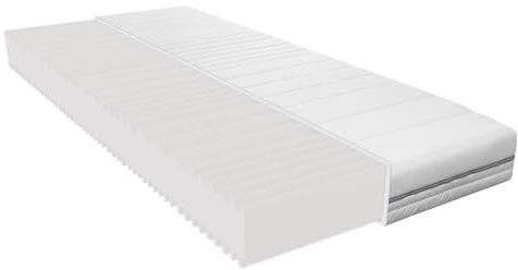 BeCo Matratze Comfort Plus / 140 x 190 cm / H3 & H4 / 18 cm/Kaltschaum / 2 Härtegrade in 1 Matratze/Ergonomische 7 Zonen/Made in Germany/schadstoffgeprüft