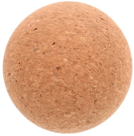 GRIRIW Kork Faszienball für Yoga und Fitness Hochdicht und Formstabil Klein und Leicht Tragbar nicht Abblätternd für Muskel und Triggerpunktmassage