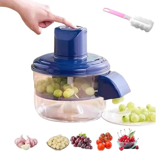 Herramienta eléctrica para pelar frutas, pelador automático de uvas y ajos, removedor de piel portátil recargable para el hogar y la cocina