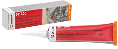 Würth DP300 Dichtmasse 80ml für Motor, Getriebe, Differential temperaturbeständig bis 270°C, kurzzeitig bis 300°C