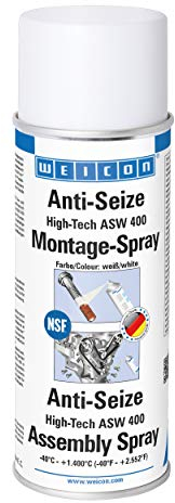 WEICON Anti-Seize High-Tech Montagespray 400 ml Schutz gegen Korrosion metallfrei