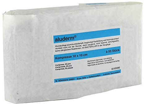 ALUDERM Kompressen 10x10 cm 50 St