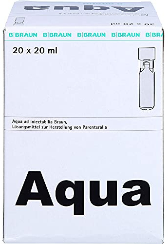 Aqua Ad Injectabilia Miniplasco Connect Inj.-Lsg, 20X20 ml