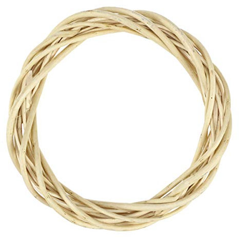Christmas Wooden Vine Branch Decorative Grapevine Wreath Twig for Garden Decor Craft Door House