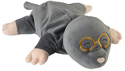 Warmies® Wärmekissen/StofftierSchlafender Maulwurf Hirse Lavendelfüllung 45cm 700g (exklusives Warmies-Design für Greenlife Value)
