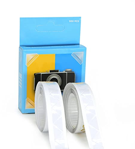 Photo Corners for Scrap Book, Photo Corners Clear Self Adhesive 1000 PCS Photograph Corner Sticker for Scrap Book Albums Picture Corner DIY Craft Scrapbooking