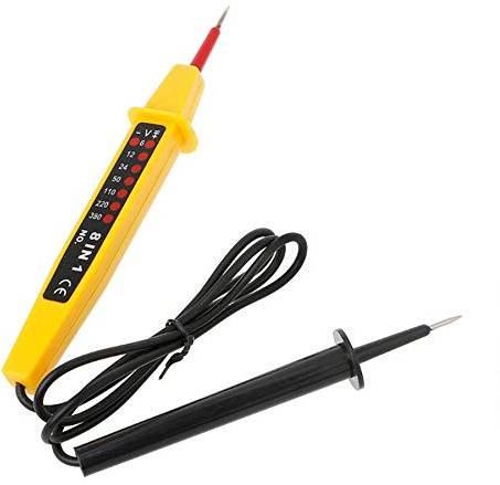 Riloer universel 6 V ~ 380 V 8 en 1 testeur détecteur de tension compteur de continuité testeur de lumière Auto électrique stylo détecteur Test crayon