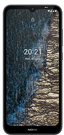 Nokia C20 - Smartphone 32GB, 2GB RAM, Dual Sim, Nordic Blue (Renewed)