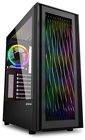 Sharkoon RGB Wave, ATX Gaming PC Case