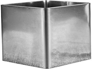 Housoutil Quadratischer Mousse Ring Aus Edelstahl Backform Für Kuchen Dessertring Und Gebäck Hitzebeständig Leicht Zu Reinigen Vielseitig Für Kuchen Kekse Und Mousse Geeignet