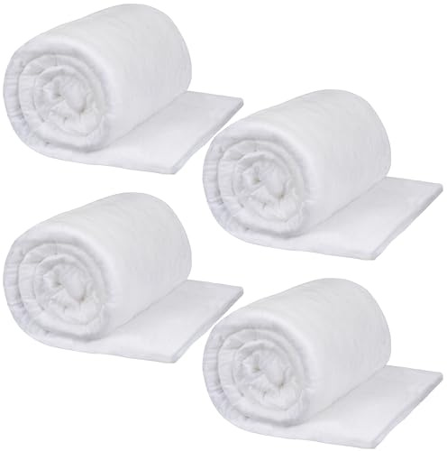 Palonu Snow Blanket, 1 Roll 3 x 8 Ft Artificial Snow Blankets for Christmas Decorations - Thick White Soft and Fluffy Fake Snow Cover for Under Tree Xmas Decor, Holiday and Winter Village Displays