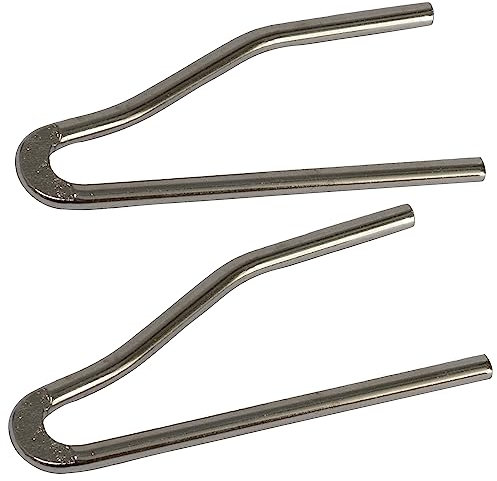 AERZETIX - C67697 - Set di 2 punte di ricambio per saldatore 39mm - lavoro saldatura elettronica accessorio