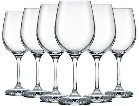 JUANIO Lot de 18 Verre à Liqueur, Verre à Pied, gobelets dégustation en Verre, capacité 38.5 cl