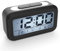 Coolzon Sveglia Digitale, Sveglie da Comodino Batteria per Bambini Adulti, Orologio Digitale Silenziosa Grande LCD Schermo Data Temperatura Funzione Snooze Luce Notturna Allarme Forte, Nero