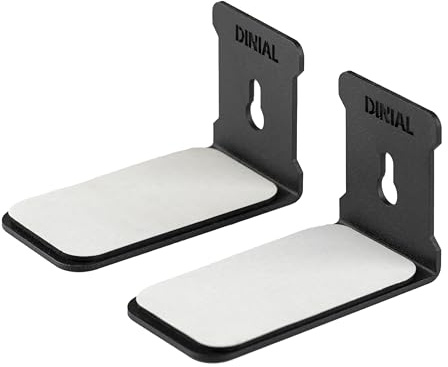 DINIAL Universal Sound Bar Mounts Wall Mount Kit Soundbar Mounting Bracket for Soundbar Wall Mount Brackets with Hardware Kit