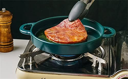 VGVSBG Ceramic Bakeware Cooking Pan Non-Stick Sauce Pans Nordic Dinner Set Japanese Jam Omelet Pot Egg Steak Tray