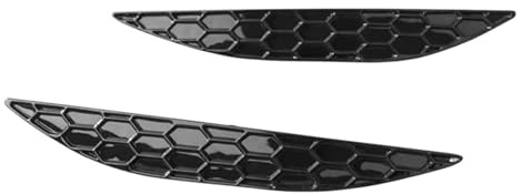 Minigonne laterali universali per auto 2 pezzi riflettore paraurti posteriore nero lucido per VW per Golf 7 7.5 GTI R per standard 2013-2016 2017 2018 2019 2020(B MK7)