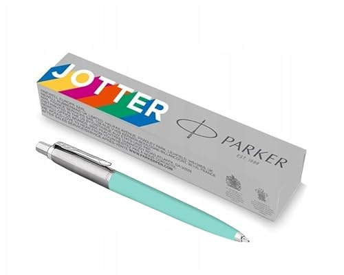 Parker Jotter Originals Pastell-Kugelschreiber, Minze, Retro-Kollektion, blaue Tinte