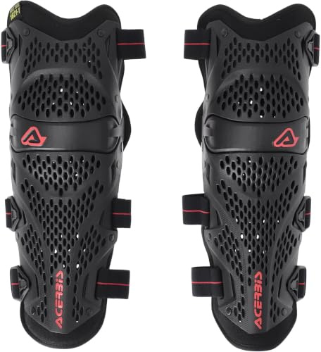 Acerbis Impact Pro Protecchi per le ginocchia, nero