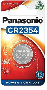 Panasonic CR2354, Micropila al Litio, 1, Argento