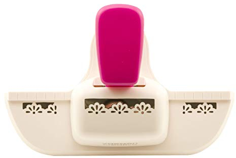 Vaessen Creative Perforadora de Bordes, Diseño de Margaritas, Para Proyectos DIY, Scrapbooking, Creación de Tarjetas y Más