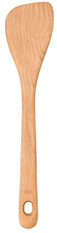 OXO Good Grips Holz-Bratspatel – Langlebiges Buchenholz-Küchenwerkzeug für Pfannengerichte & Braten, Sicher für Antihaft-Kochgeschirr, Bequemer Griff, Vielseitiges Holzutensil