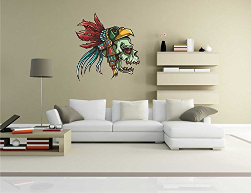 INDIGOS Wandtattoo, Bunt