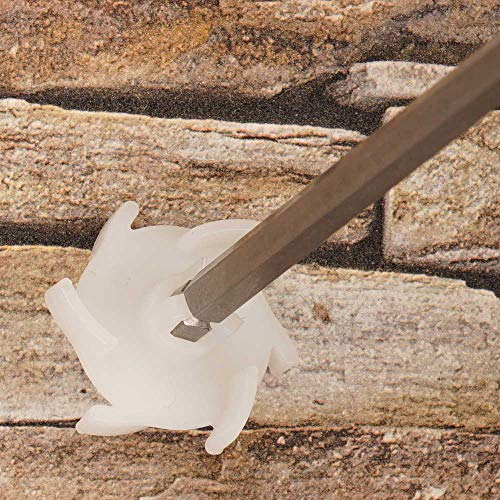 Dissolver Set - Farbrührer, Quirl, Mischer (3 Stück Dissolverscheiben 45 mm und 1 Stück Dissolverwelle 300 mm aus Edelstahl)