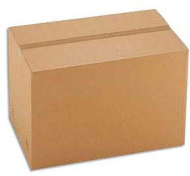 Pack de 100 Cartons Simple cannelure Havane 200x140x140 mm - TIGGRE.FR