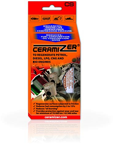 Ceramizer CS - Ceramic Revitalizant Paste For 4 Stroke Engines - Additive For All Engine Oils - Regenerator Of Surfaces Subjected To Friction - Innovation Formula In Small Syringe