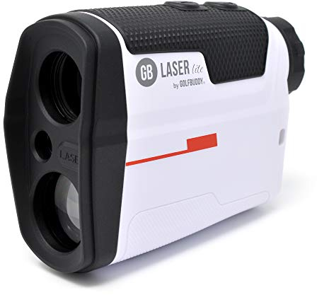 GolfBuddy GB Laser Lite telémetro con función de Encendido/Apagado de Pendiente — 800 Yardas con Funda de Transporte