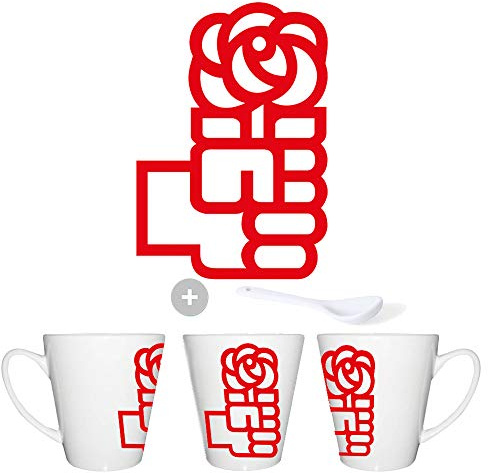 MERCHANDMANIA TAZA CONICA PARTIDO SOCIALISTA OBRERO ESPAÑOL conic mug