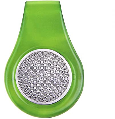 DONGKER Golf Cap Clip, 1 Stück magnetisch Golfballmarker, PU-Kunststoff Golf Magnetisch Hut Clip für Golf Handschuhe Taschen Kappen Visier