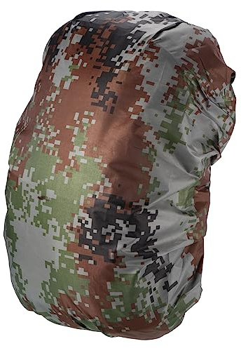 PATIKIL 30-40L Impermeabile Zainetto Pioggia Copertura Antipioggia per Zaino Antiscivolo per Viaggi, Escursionismo, Campeggio, Arrampicata, M, Digital Camuffamento