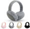 TSLBW Fluffy Earmuffs - Winter Ear Warmers for Women, Men, Kids - Plush Ear Covers with Soft Velvet Protection from Wind (Grey)