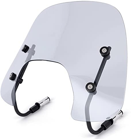QTIPY Motorrad Windabweiser Windschutzscheibe Für Piaggio Für Vespa Für Sprint 150 2016-2021 Motorrad Windabweiser Scooter Zubehör (Color : Model 1)