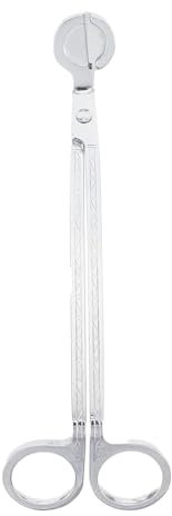 Amosfun Elegantes Kerzenwerkzeug Dochtschneider Aus Edelstahl Zum Schneiden Von Kerzendochten Einfach Zu Verwenden Für Zuhause Party Hochzeit