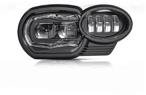 Phares Avant Moto pour BMW K1200R 2005-2009 K1300R 2010-2013 K 1200R K1300 R Moto Phare LED Feux Croisement Feux DRL Projecteur Moto