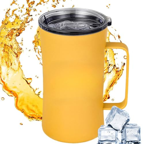 Tumbler de café - randonnée pédestre, camping Tumbler Cup | Tasse à café de voyage, gobelet anti-éclaboussures, tasse à boire portable, gobelet multifonction pour marcher sur le lieu de travail