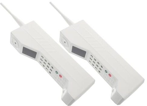 Alipis 2pezzi Telefono Cellulare retrò in Mattoni Vintage Anni e Decorazione per Casa e Soggiorno Accessorio per Feste di Halloween