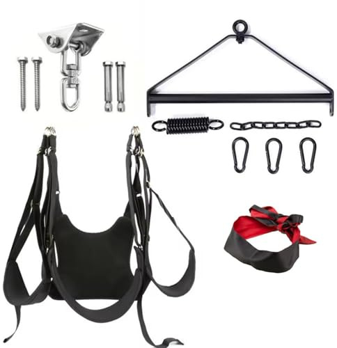 Liebesschaukel Für Erwachsene Brett Sex Decke Sexschaukel Die Tuch Holzbalken Aus Leder Schaukel Bequem Luxus 200kg Extrem Ständer Delux Rot Sexschschaukel,#10