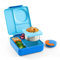 Omie Blue Sky OmieBox Kids Bento Lunch Box, Plastic