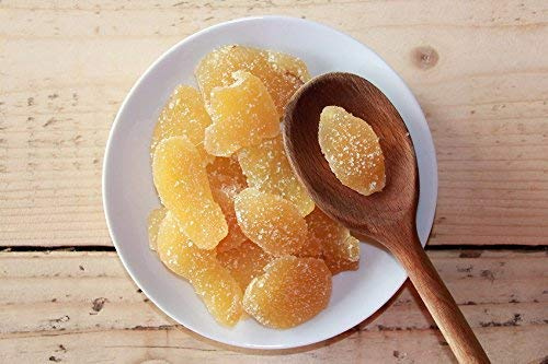 Zenzero Disidratato 2 Kg I Zenzero Essiccato A Fette Di Ottima Qualità [2kg] Frutta Secca Ginger In Lamella, Pezzetti Di Frutta Disidratata Con Zuccheri Di Prima Scelta, Formato Convenienza - Dorimed