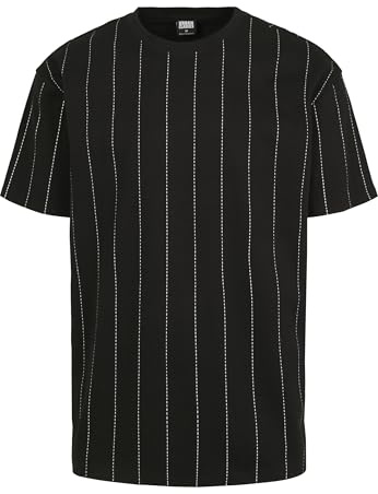 Urban Classics Herren Oversized Pinstripe Tee