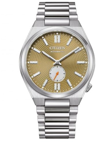 Citizen automatisk analog klocka för män, Guld, armband