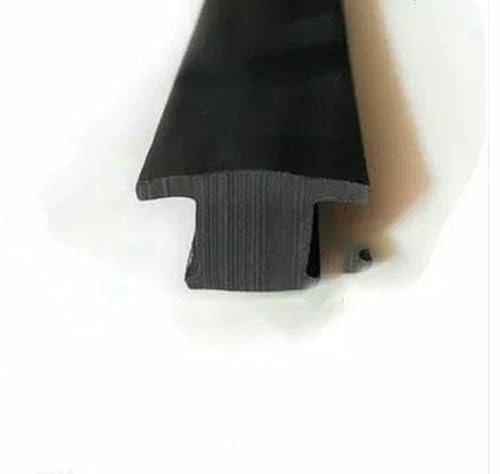 Joint d'étanchéité en caoutchouc de silicone en forme de T, 1/3/5 mètre, pour porte, fenêtre, verre, isolation phonique, étanche, coupe-vent, 7 x 12 mm
