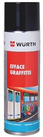 Detergente per cancellare graffiti e etichetta in spray, 500 ml, bianco
