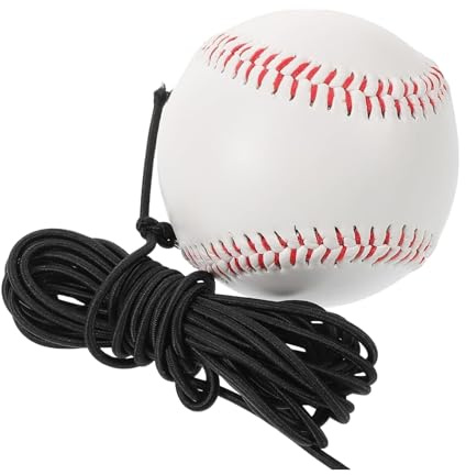 Ayudas de bateo de sóftbol, Kit de Entrenamiento de Rebote elástico, de práctica de Swing, Entrenador de Pelota rebotante, Equipo de Entrenamiento de golpeo, Entrenador de bateo de Rebote para