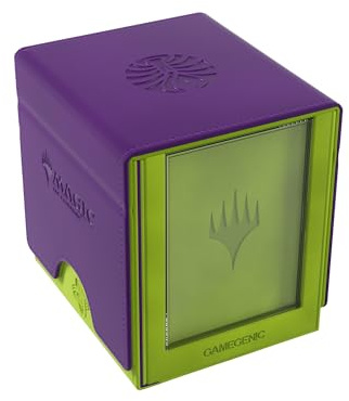 Gamegenic Magic: The Gathering Secrets of Strixhaven Sidekick PRO 100+ XL Witherbloom, Caja para Mazos, Muestra Commander, Cajón Accesorios, 100+ Cartas Doble Funda