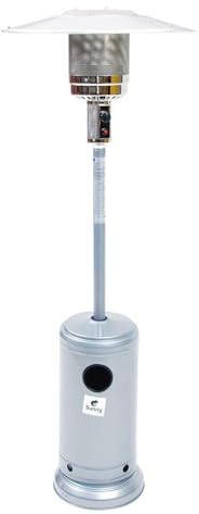 Sunny S46-11 Stufa a Fungo GPL, Grigio Opaco